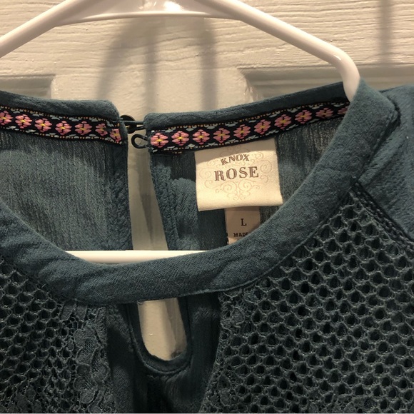 Knox Rose Lace Boho Tank Top - Picture 3 of 6